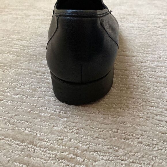 Bally of Switzerland Mens Savoya Black Leather Shoes, Size 9.5 - Picture 13 of 16